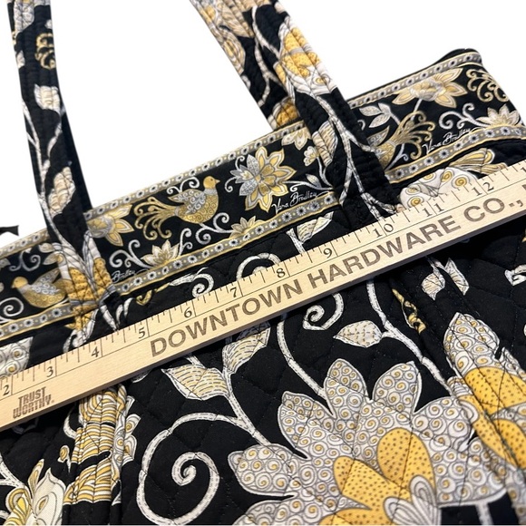 Vera Bradley Yellowbird Betsy Bag Purse Tote Retired EUC - Picture 10 of 11